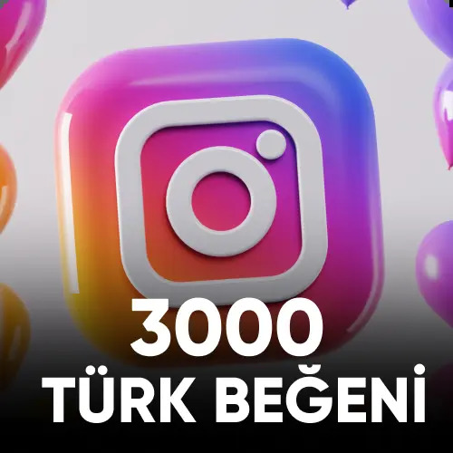 3K İnstagram Türk Beğeni  Garantili